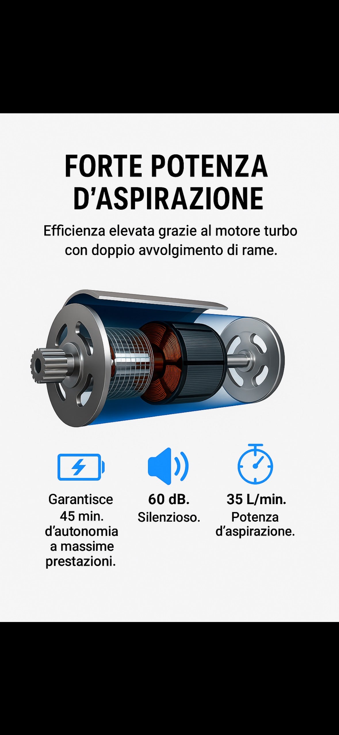 2 in 1 – Aspiratore & Spazzola per auto | Rimuove sporco, polvere e detriti nascosti!